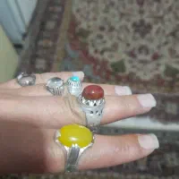 انواع انگشترهاوسکه های نقره قدیمی وساعت نبضی قدیمی|کلکسیون اشیاء عتیقه|سرایان, |دیوار