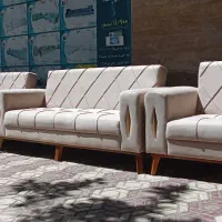 مبل ارزان قیمت پایه چوب روس ( قیمت درب تولیدی )|مبلمان خانگی و میز عسلی|مریوان, |دیوار