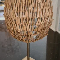 آباژور فانتزی با تکه ها زیبای چوب از home landدبی