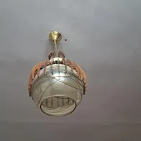 لوستر چوبی