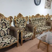 مبل سلطنتی ۹ نفره چوب راش