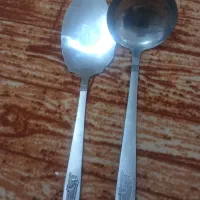 کفگیر ویک ملاغه همراه یک دست قاشق چنگال