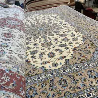 جفت شیش متری پشم کاشان کرم اکبند|فرش|تهران, مدائن|دیوار