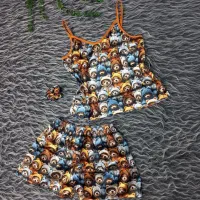 لباس خواب ساتن3تیکه