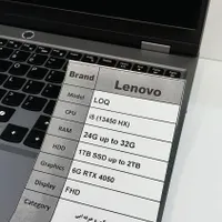 لپ تاپ لنوو گرافیک داری  LoQ i5(13450Hx)|رایانه همراه|تبریز, |دیوار
