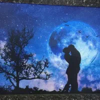 باسلام دوتا تابلو یکی شب خوابه