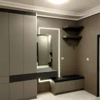 کابینت|کتابخانه، شلف، قفسههای دیواری|جیرفت, |دیوار