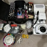 لوازم کاشت ناخن پودر و ژل اصل