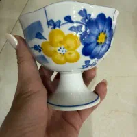بستنی خوری گل پنبه۱۲ عدد با ۱۲ عدد قاشق|ظروف سرو و پذیرایی|تهران, جمالزاده|دیوار