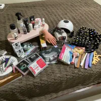 فروش فوری وسایل کامل کاشت ناخن