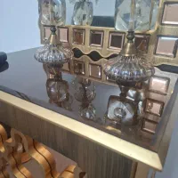 آینه کنسول و شمعدان|بوفه، ویترین، کنسول|گلبهار, شهر جدید گلبهار|دیوار