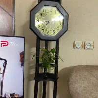 ساعت ایستاده چوبی