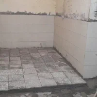 کاشی کاری  سرامیک تیغه چینی دیوار چینی نمای لفتنی|خدمات پیشه و مهارت|لنجان, |دیوار