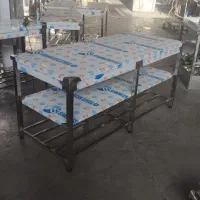 2عددمیزکار استیل صنعتی سفارشی قیمت تولیدی