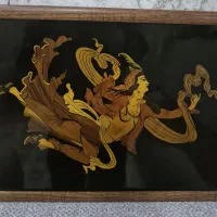تابلو معرق چوب مینیاتور ابعاد ۳۳*۴۳