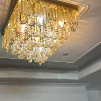 لوستر کریستالی شامپاینی