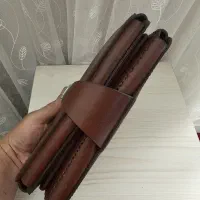 کیفپول چرمی دستدوز|کیف، کفش، کمربند|فردیس, فردیس|دیوار