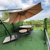 اجاره کلبه سویسی وان جکوزی جنگلی|اجارهٔ کوتاه‌مدت ویلا و باغ|سلمان‌شهر, |دیوار