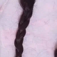 موی طبیعی بدون رنگ و صافی و دکلره