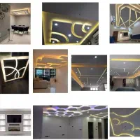 کناف ، سقف کاذب ، سقف کشسان، تایل معرق|مصالح و تجهیزات ساختمان|تبریز, |دیوار