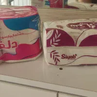 انواع دستمال کاغذی و لیوان یک بار مصرف