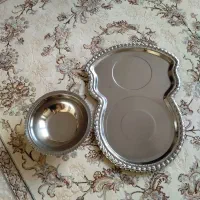 سینی و لگن زیر سماوری