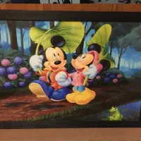 ست تابلو و ساعت میکی موس|اسباب و اثاث بچه|نهاوند, |دیوار