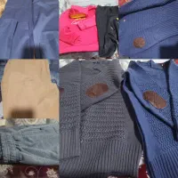تعدادی لباس در حد نو