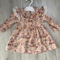 پیراهن دخترانه اندازه یک سال|کفش و لباس بچه|زنجان, |دیوار