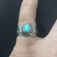 انگشتر فیروزه نیشابور راف سنگ اوپال بلوفایر .زبرجد|جواهرات|تهران, دولاب|دیوار