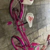 دوچرخه دخترونه صورتی سایز ۲۰|دوچرخه، اسکیت، اسکوتر|اسلامشهر, شهرک مفیدی|دیوار