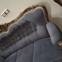 مبلمان ۹ نفره چوب گردو|مبلمان خانگی و میز عسلی|شاهدشهر, |دیوار