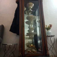 بوفه چوبی  چوب گردو|بوفه، ویترین، کنسول|تهران, شهرک ولیعصر شمالی|دیوار