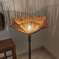 لوستر وآباژور رافیا ترک|چراغ خواب و آباژور|بروجرد, |دیوار