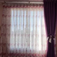 تخت خواب و کمد و میز مطالعه و پرده اتاق نوجوان|تخت و سرویس خواب|سمنان, |دیوار