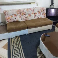 یک دست مبل راحتی برای باغ و ارایشگاه