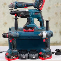 پک ۴ قلو بوش دریل شارژی هیلتی شارژی بکس شارژی و..