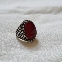 انگشتر عقیق نقره