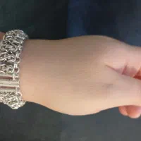 دستبند نقره دست‌ساز انتخاب خانم های شیک|جواهرات|همدان, |دیوار