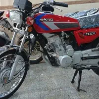 تکتاز۱۲۵استارتی خشک مدارک کامل قرمز ۱۴۰۴،