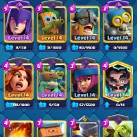 اکانت خفن کلش رویال کاپ بالا