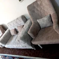 مبل راحتی همراه عسلی
