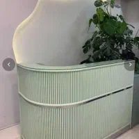 کانتر منشی  میزمنشی مطب  الدار مشکی آماده تحویل|مبلمان اداری|تهران, کاشانک|دیوار