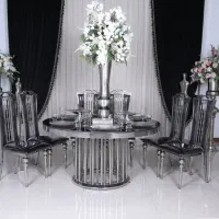 میزگرد مدل لوله ای / تالاری رستورانی