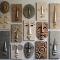 سازههای پاپیه ماشه|مجسمه، تندیس، ماکت|بندر ماهشهر, |دیوار