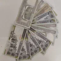 تعدادی اسکناس قدیمی|کلکسیون سکه، تمبر، اسکناس|شوش, |دیوار