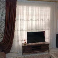 فروش دستک چوب پرده طلایی