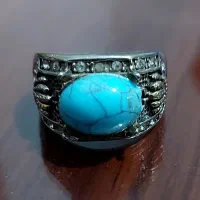 انگشتر مردانه فیروز|جواهرات|سنندج, |دیوار