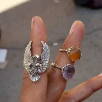 انگشترای نقره
