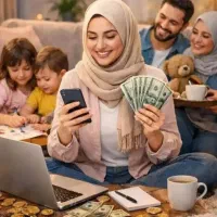 کار در منزل با گوشی